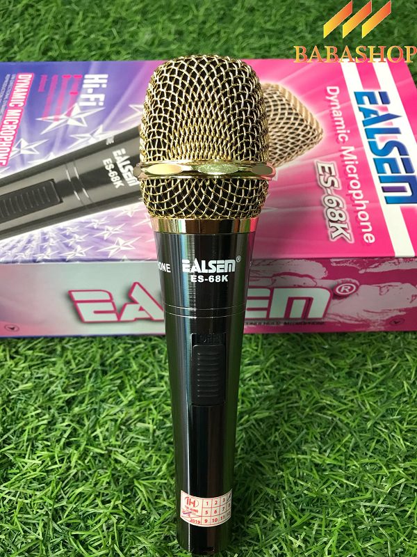Micro Có Dây EALSEM ES-68K - Phụ Kiện Karaoke Cao Cấp