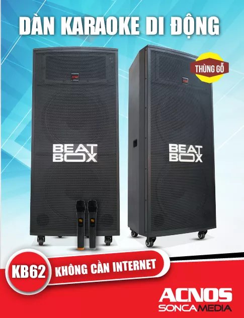 Loa kéo di động acnos beatbox kb62