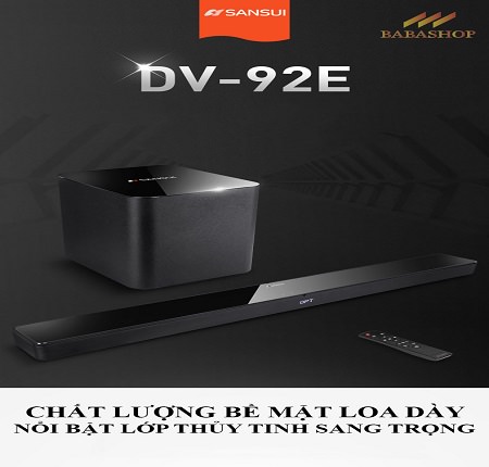 Loa Điện Soundbar Sansui DV-92E - Tích Hợp Loa Sub 