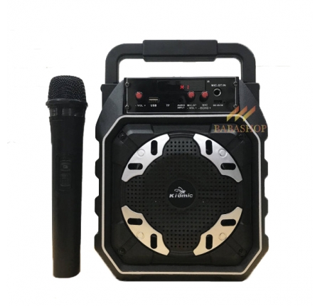 Loa Bluetooth Karaoke Kiomic K-98 - Tích Hợp Micro Không Dây