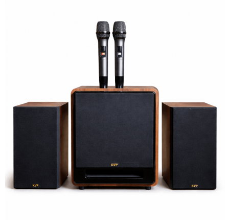 Dàn Karaoke KVP L18 Cao Cấp – Sub 10 Inch 250W, Loa Vệ Tinh 240W, Micro UHF Chuyên Nghiệp