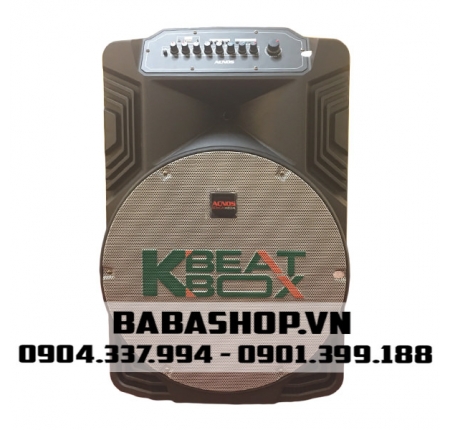 Loa Kéo Di Động Acnos Beatbox KB39z - Đầu Karaoke 5 Số