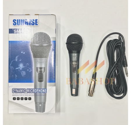 Micro Karaoke Có Dây Sunrise SM-109
