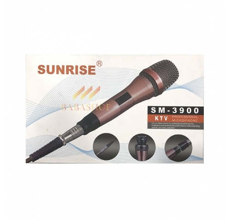 Micro Karaoke Có Dây Sunrise SM-3900