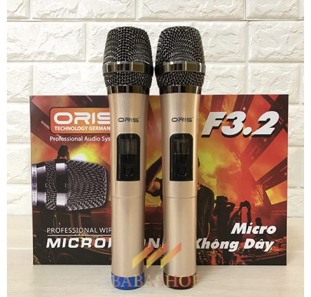 Micro Karaoke Không Dây Oris F3.2