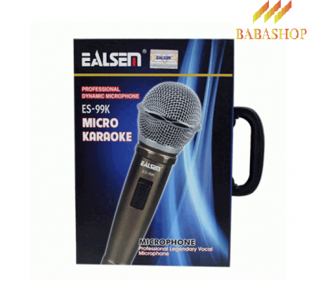 Micro Hát Karaoke Có Dây EALSEM ES-99K